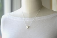 Image 3 of Shark Tooth Necklace Sterling Silver