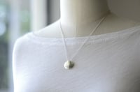 Image 3 of Clam Shell Necklace Silver