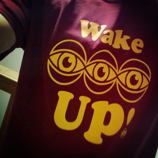 Image of 3rdeye wake up t shirt