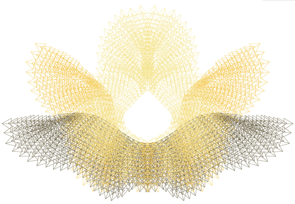 Image of Amazing Grace, Ascension / Tetrahedron Wings (sm/med/large/xlarge)