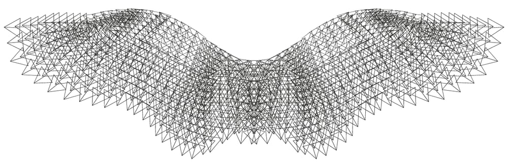 Image of Expansion / Tetrahedron Wings (med/large/xlarge)