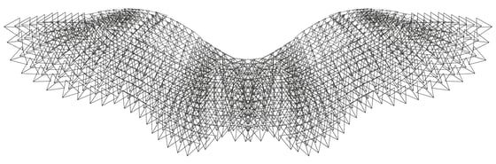 Image of Expansion / Tetrahedron Wings (med/large/xlarge)
