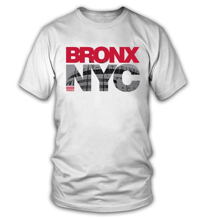 Image of BRONX NYC TEE - WHITE (LIMITED EDITION)
