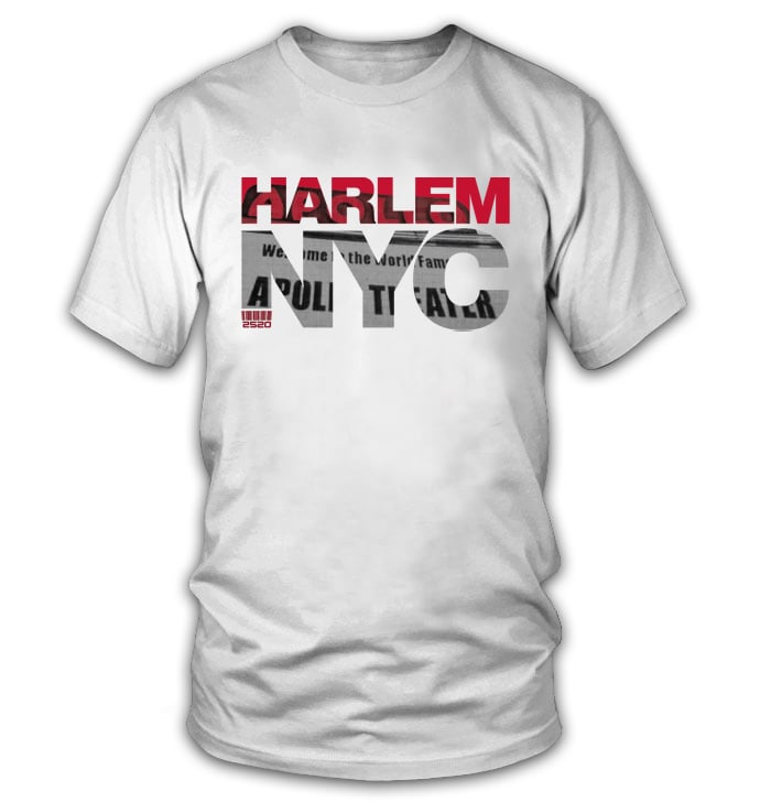 Image of HARLEM NYC TEE - WHITE (LIMITED EDITION)