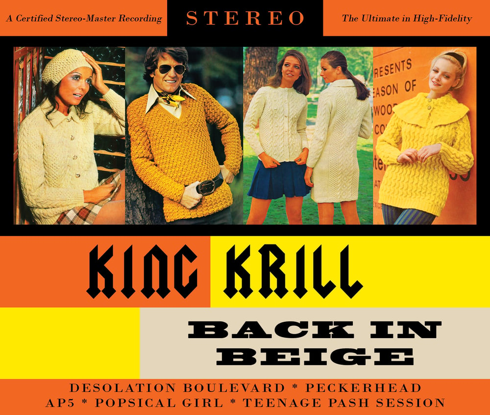 Image of King Krill 'Back In Beige' 5 track E.P. (2013) CD Format