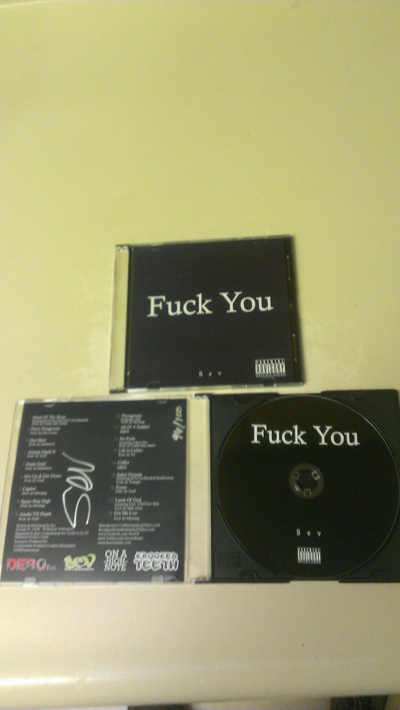 Image of Fuck You Hard Copy Autographed
