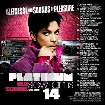 DJ FINESSE MIXTAPES — PLATINUM OLD SCHOOL SLOW JAMS MIX VOL. 14