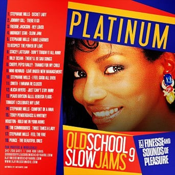 DJ FINESSE MIXTAPES — PLATINUM OLD SCHOOL SLOW JAMS MIX VOL. 9