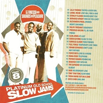 DJ FINESSE MIXTAPES — PLATINUM OLD SCHOOL SLOW JAMS MIX VOL. 8