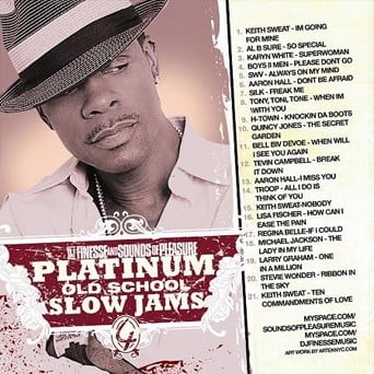 DJ FINESSE MIXTAPES — PLATINUM OLD SCHOOL SLOW JAMS MIX VOL. 4