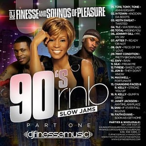 Image of 90s R&B SLOW JAMS MIX VOL. 1