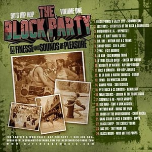 Image of THE BLOCK PARTY MIX (90s HIP HOP) VOL. 1