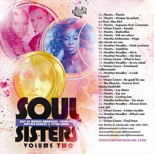 Image of SOUL SISTERS MIX VOL. 2 (Floetry, Marsha Ambrosius, Vivian Green)