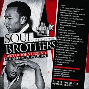 Image of SOUL BROTHERS MIX VOL. 2 (John Legend & Raheem Devaughn)