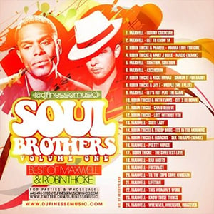 Image of SOUL BROTHERS MIX VOL. 1 (Maxwell & Robin Thicke)