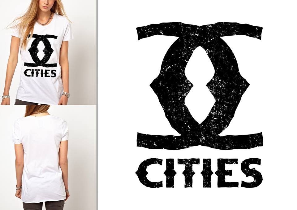 Image of CITIES Logo Tee White