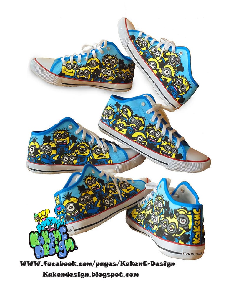 Image of Minions_Despicable Me shoes.
