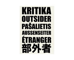 Image of KRITIKA OUTSIDER