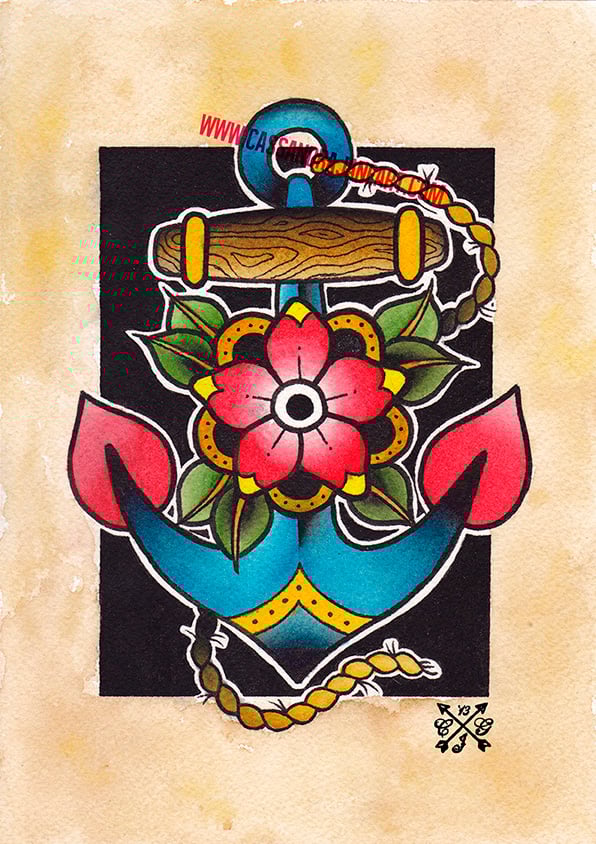 Image of Anchors Away PRINT