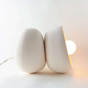Image of porcelain bisque light 