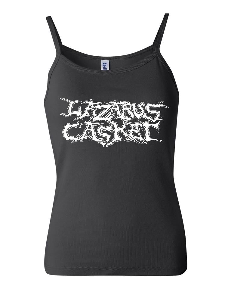 Image of Lazarus Casket ladies spaghetti tanks