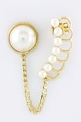 Image of Ultimate Pearl Cuff Earrings 