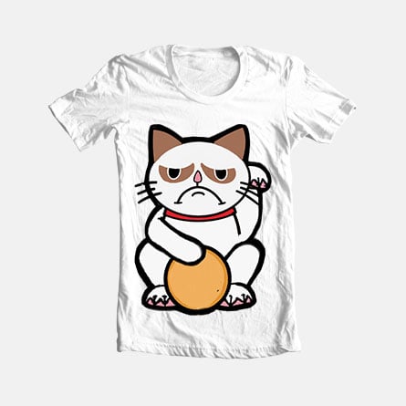 Image of Grumpy Neko T-Shirt
