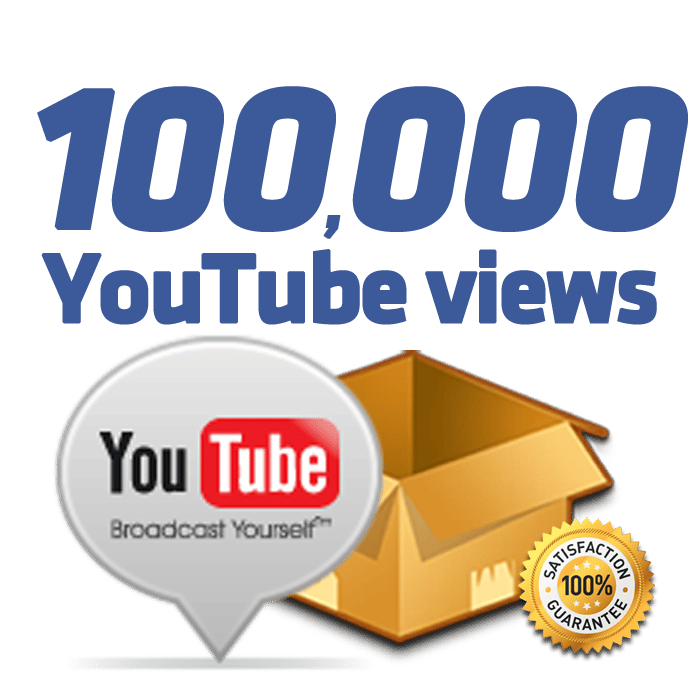 Image of 100,000 youtbe views