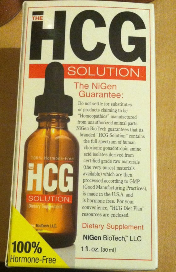 Image of HCG Solution Drops