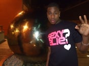 Image of SexyAlie Original T-Shirt Black - Illuminious Logo//Pink Logo//Stock All Sizes