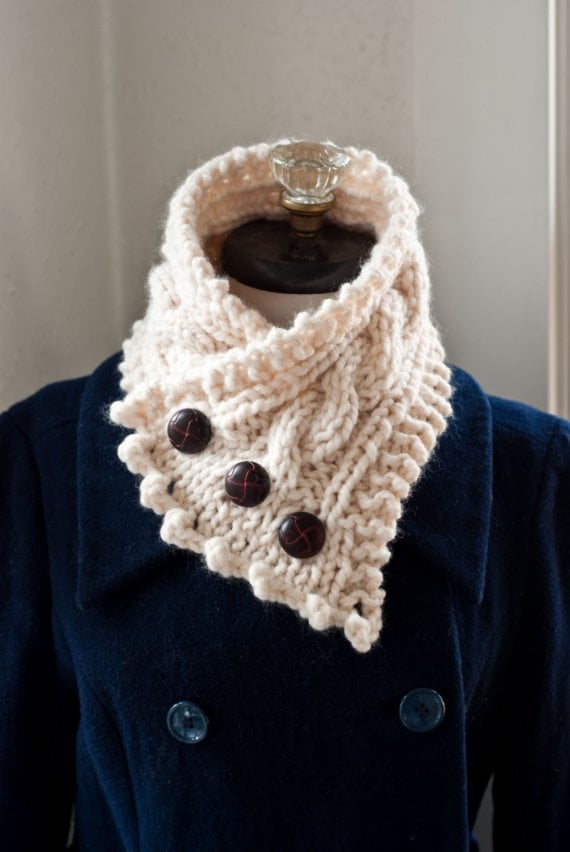 Image of The Fisherman's Wife Knit Neck Warmer