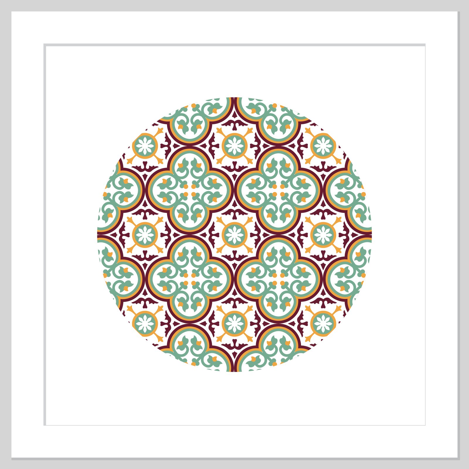 MALTA TILE PRINT 1 / THESEVENTYFOUR