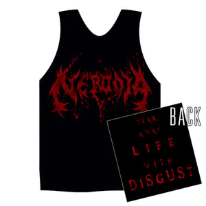 Image of Splatter Logo tank top t-shirt