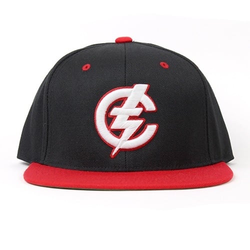 Image of "CT" Black/Red SnapBack