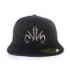 WWS 'Branded' Flatbill Fitted Hat - Silver