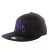 WWS 'Branded' Flatbill Fitted Hat - Purple