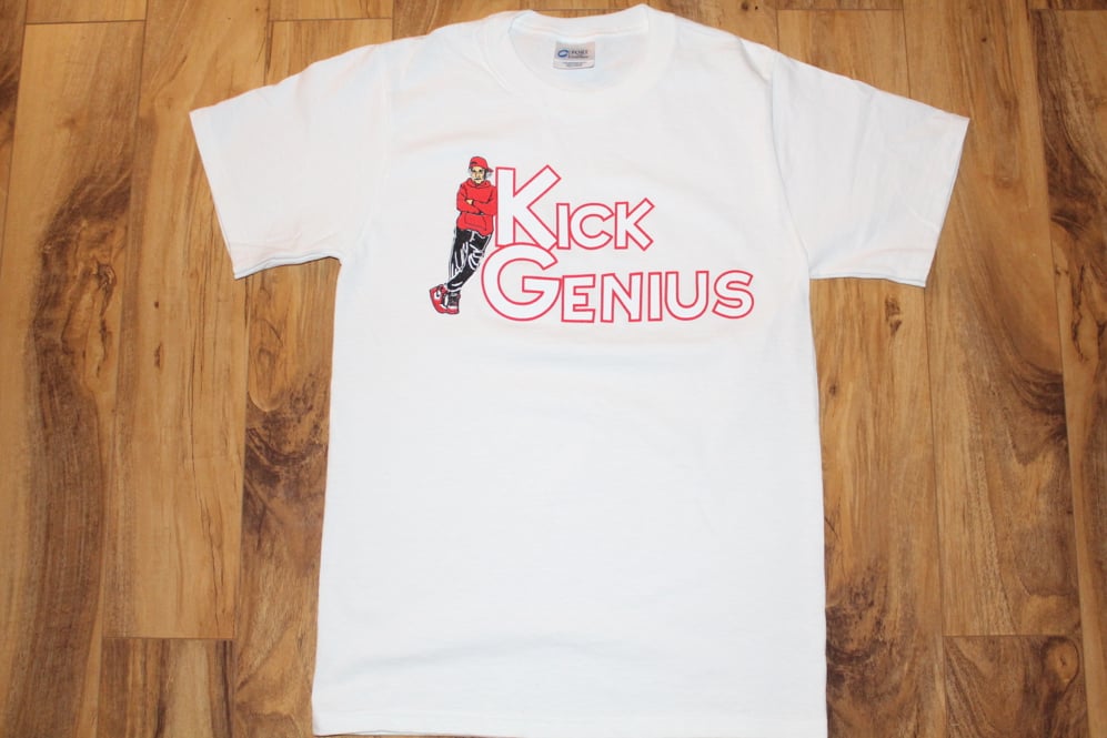 Image of "The Genius" White Tee