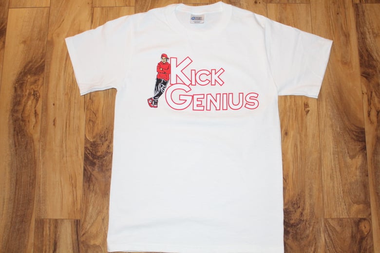 Image of "The Genius" White Tee