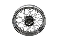 Image 1 of 1936-1966 Harley Davidson Knucklehead Panhead 16" Replica Front or Rear Spoke Wheel