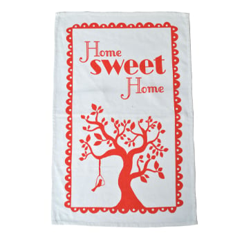 Image of home sweet home tea towel