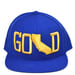 Image of GOLD ROYAL BLUE SNAPBACK