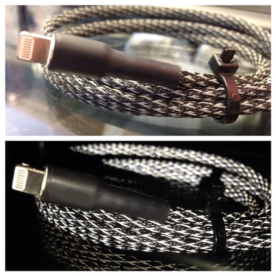 Image of Milspec 8-pin Charging cable "3M Reflective" for iPhone 5/5S