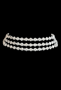 Rhinestone choker