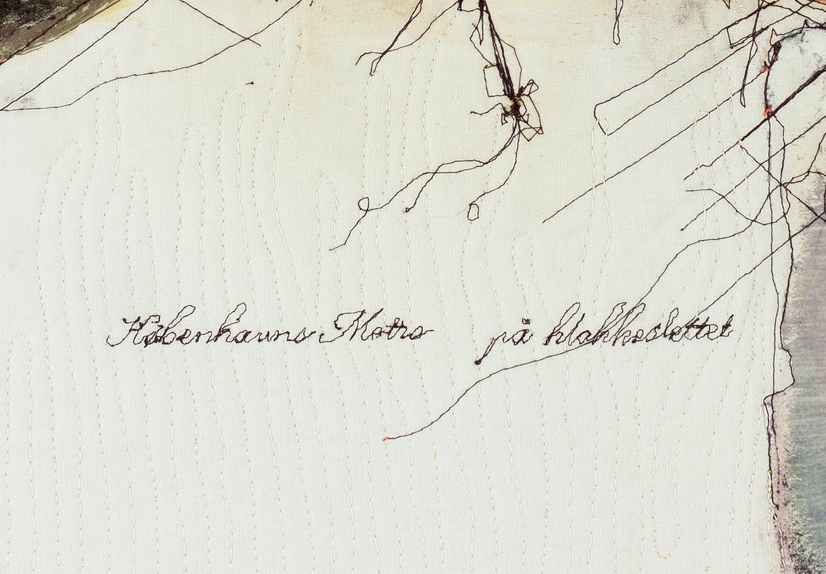 Image of Københavns metro - på klokkeslettet