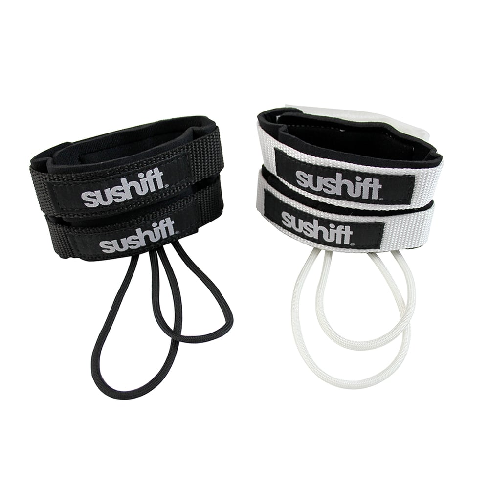 Image of Fins Leashes - Black / White