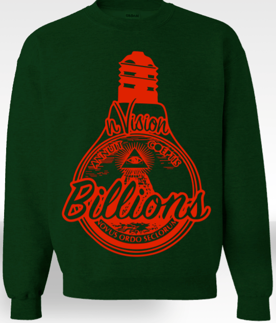 Image of Original Logo Green Crew Neck 