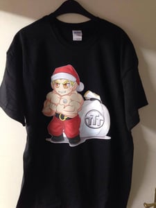 Image of TTT Ripped Santa T Shirt.