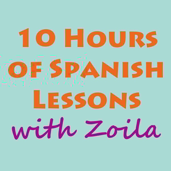 Image of 10 Hours of Spanish Lessons with Zoila