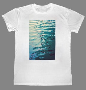 Image of 'Gone Fishing' Photo Printed T-Shirt
