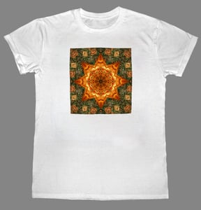 Image of 'Floral 8' Baroque Pattern Printed T-Shirt